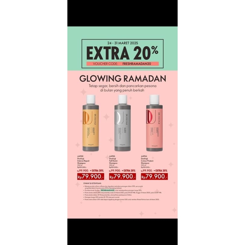 repair shampo oriflame