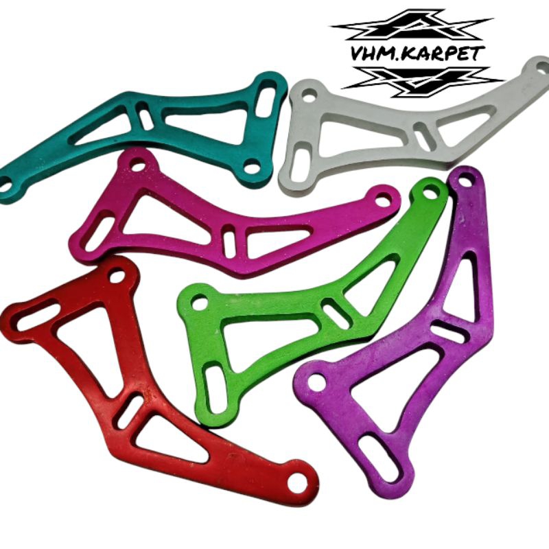 Breket Knalpot Dudukan Knalpot Mio Sporty Mio Smile Mio Soul Fino Karbu Full Alumunium