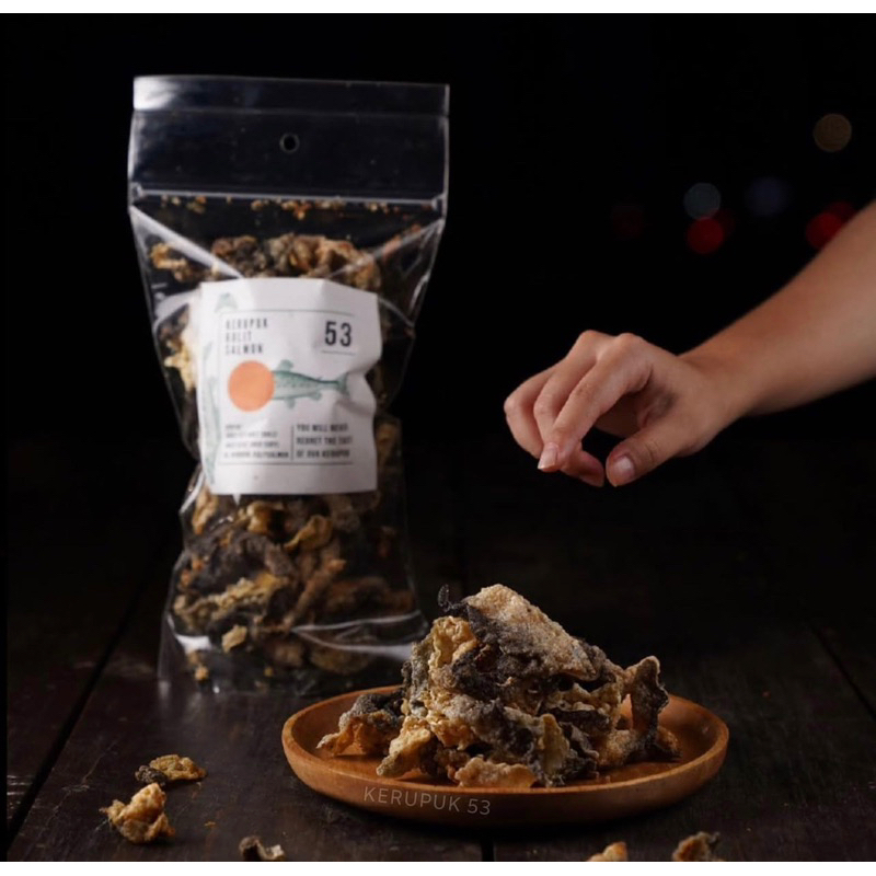 

KERUPUK KULIT SALMON ORIGINAL SALMON CRISPY SKIN