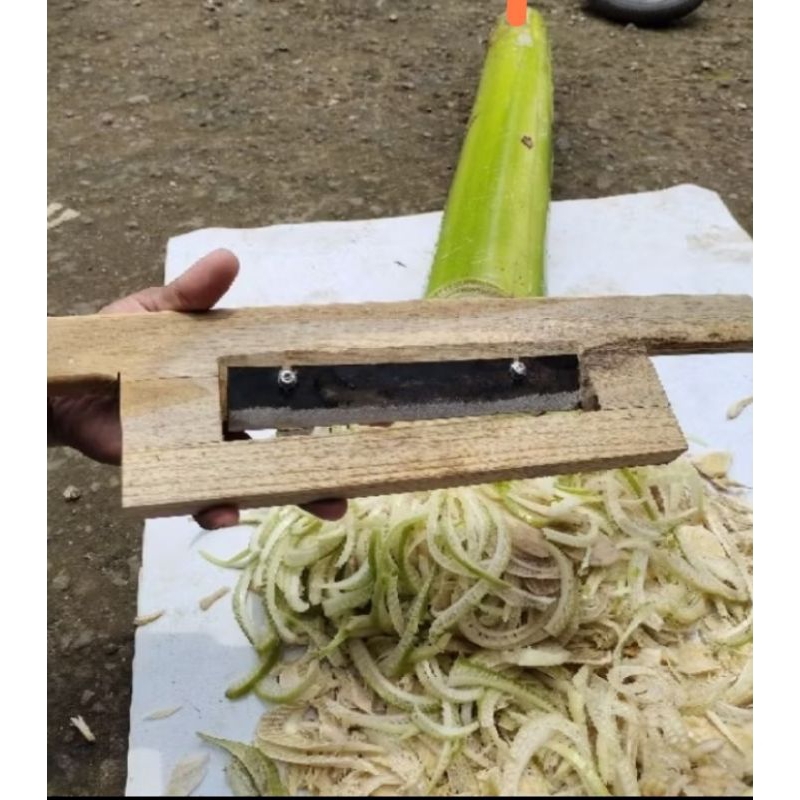 Alat Cacah Pohon Pisang/Gedebok/Debok Buat Pakan ternak Dan Alat Bikin Criping Pissng