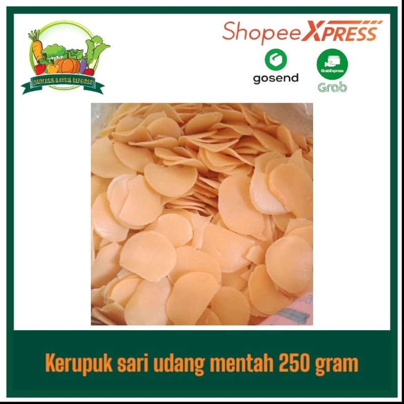 

Kerupuk sari udang mentah 250 gram - KIRIM INSTAN