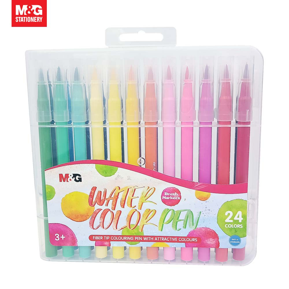 

Water Color Pen brush marker 24 Colors