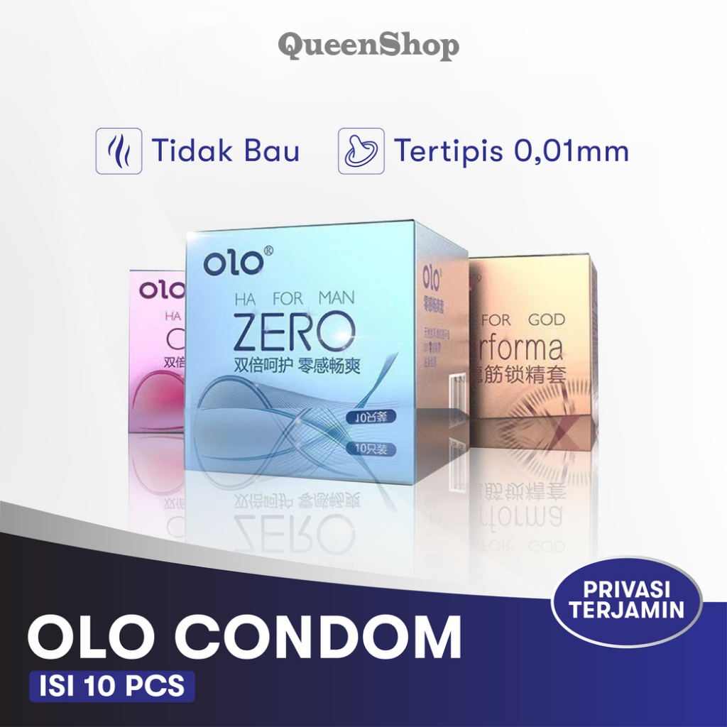 Olo Kondom Zero Climax Performa 1 Box 10 pcs