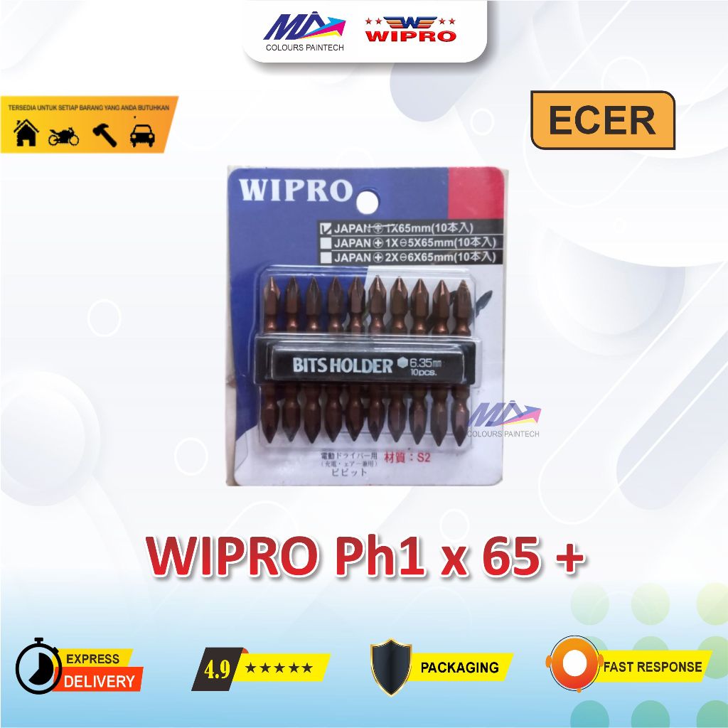 [ 1 PCS] WIPRO MATA OBENG PH1 X 65 MM