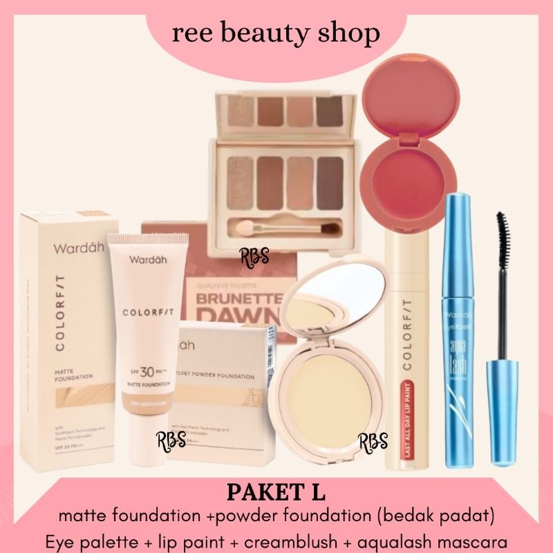 Paket Seserahan Make Up Wardah Colorfit Series Paket Lengkap Seserahan Pernikahan Lamaran