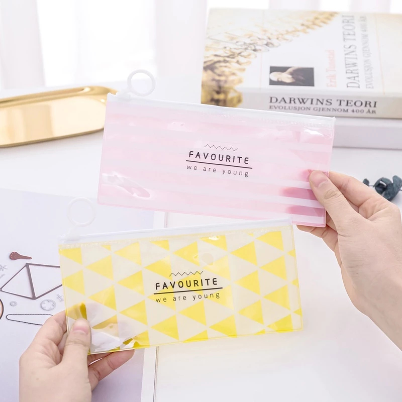 

Tempat Pensil Pulpen Transparan Pouch Zip Lock Penyimpanan Kosmetik Tempat Penyimpanan Alat Tulis Murah Import Pouch Pensil Tipis