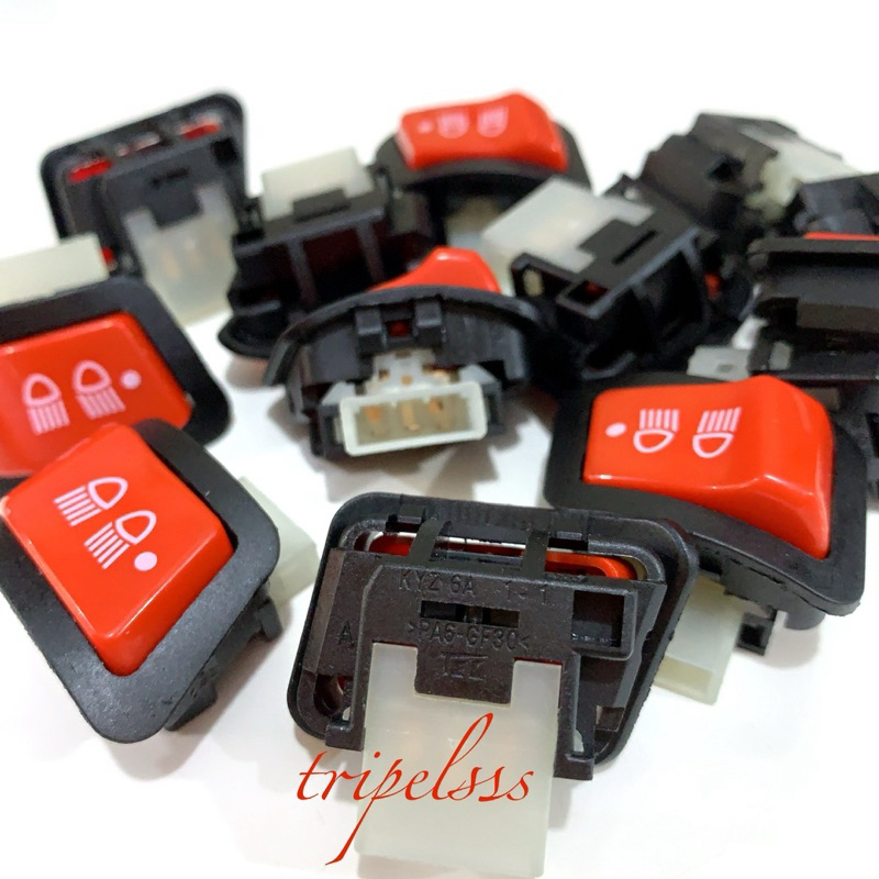 SAKLAR TOMBOL LAMPU DIM 3 MODE BEAT FI ESP / BEAT POP / VARIO 150 OLD / VARIO 125 / SPACY FI / SUPRA