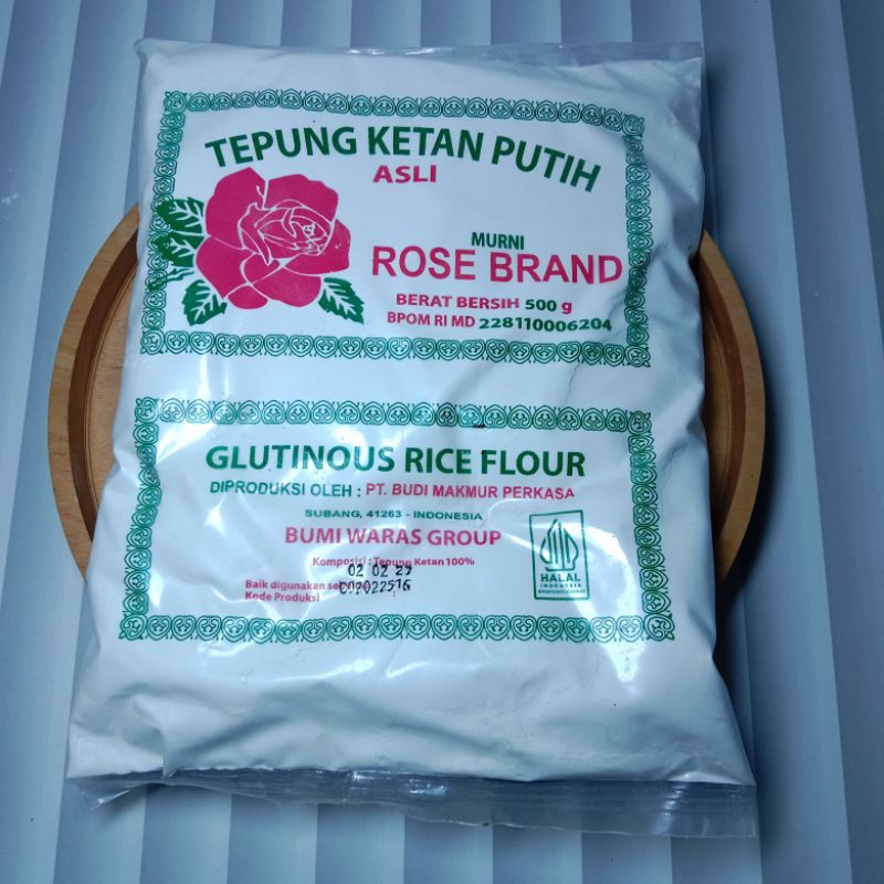 

Tepung ketan rose brand 500gr