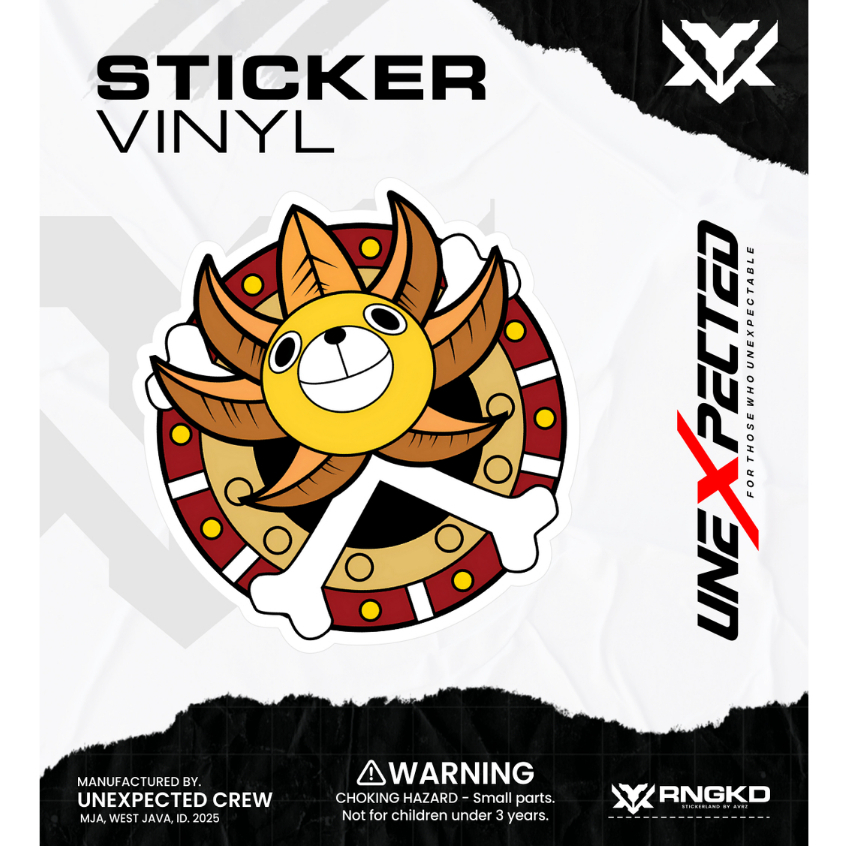 Sticker Vinyl Logo Going Merry One Piece
