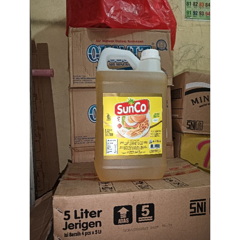 

SunCo Minyak Goreng Jerigen 5 Liter