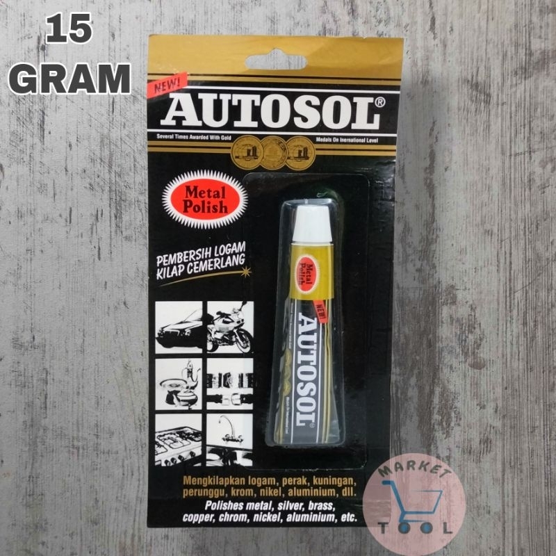 PEMBERSIH/PENGKILAP LOGAM AUTOSOL 15 GRAM