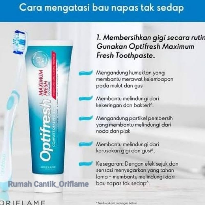 Pasta Gigi Optifresh Maximum Fresh Terlaris Original