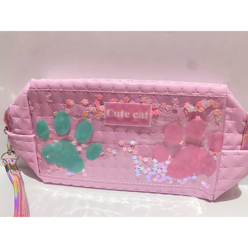 

Tempat pensil poich warna pink