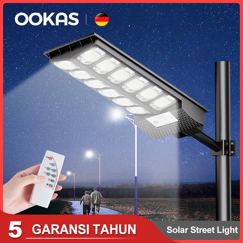 OOKAS HOME  Lampu LED Tenaga Surya Luar Ruangan Lampu Taman Outdoor Lampu Surya Lampu