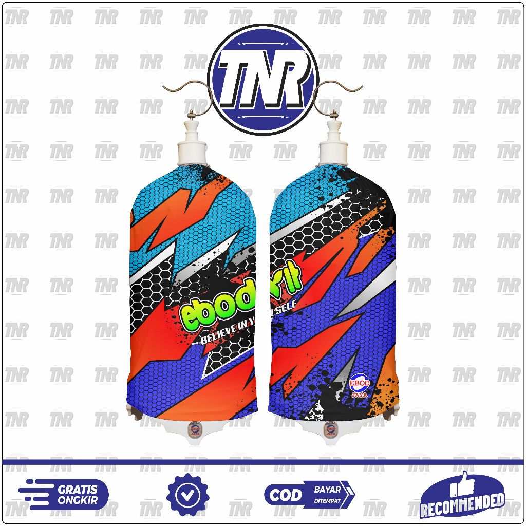 KERODONG SANGKAR LOVE BIRD FULL PRINTING - EBOD VIT