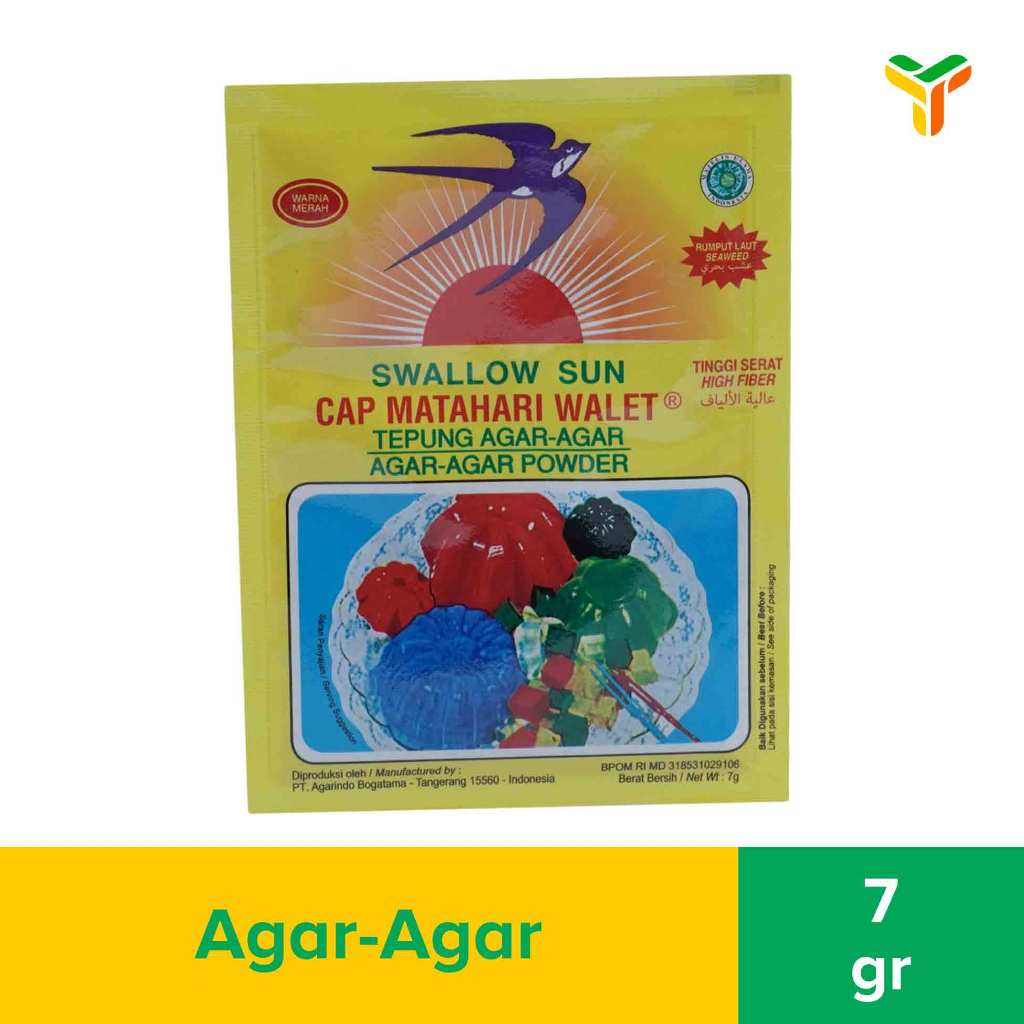 

Matahari Agar Merah 7 Gram
