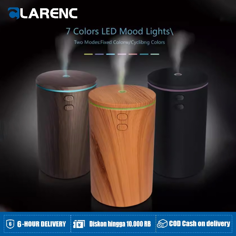 USB Car Diffuser Humidifier Ultrasonic Tanpa Stik Kapas Untuk Mobil Essential Oil Aromaterapi