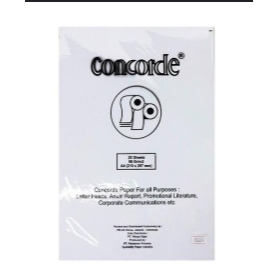 

Kertas Concorde Greentex A4 90 gr Putih ISI 100