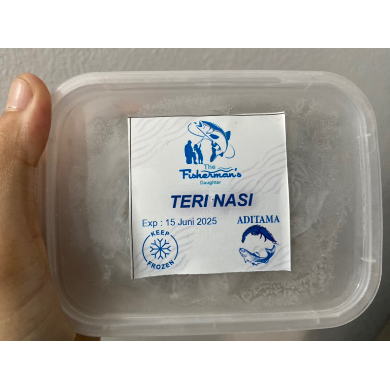 

IKAN TERI NASI BASAH | MPASI