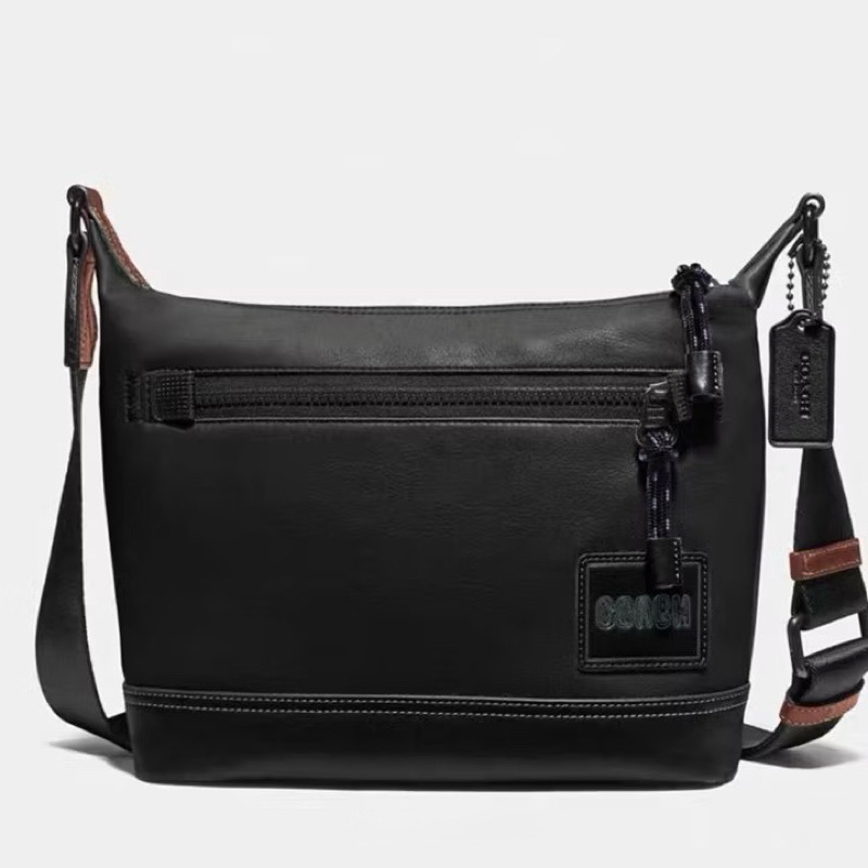 LUXURY StoreCOACH MEN'S PATCH PACER 25 MESSENGER BAG SHOULDER BAG