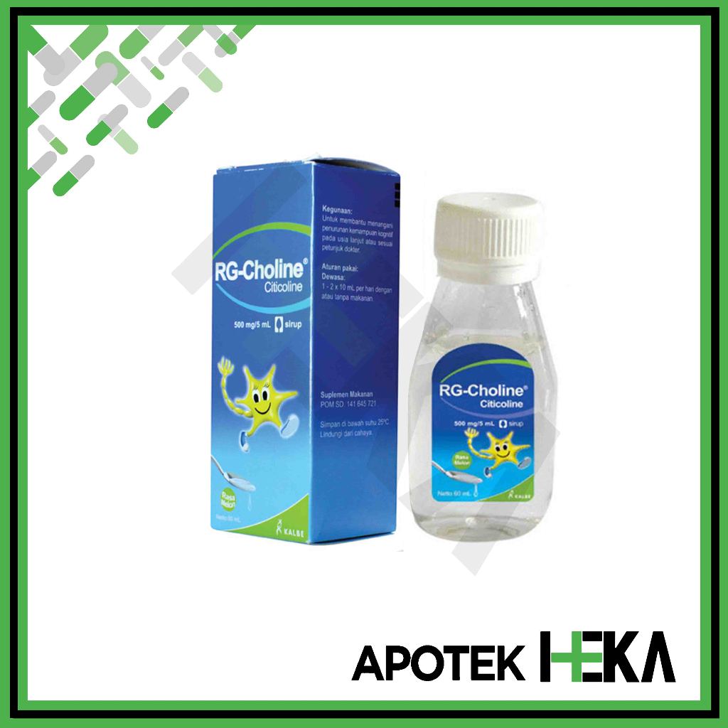 RG Choline Sirup Botol - Suplemen Kesehatan Mata