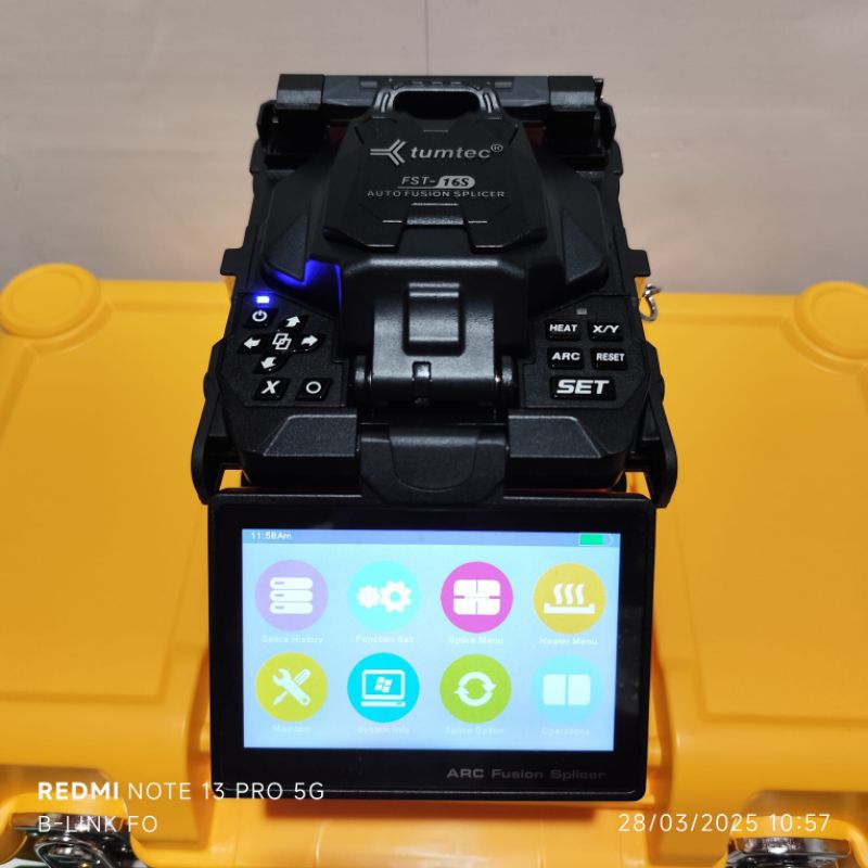 splicer tumtec 16s / arc fusion splicer tumtec 16s