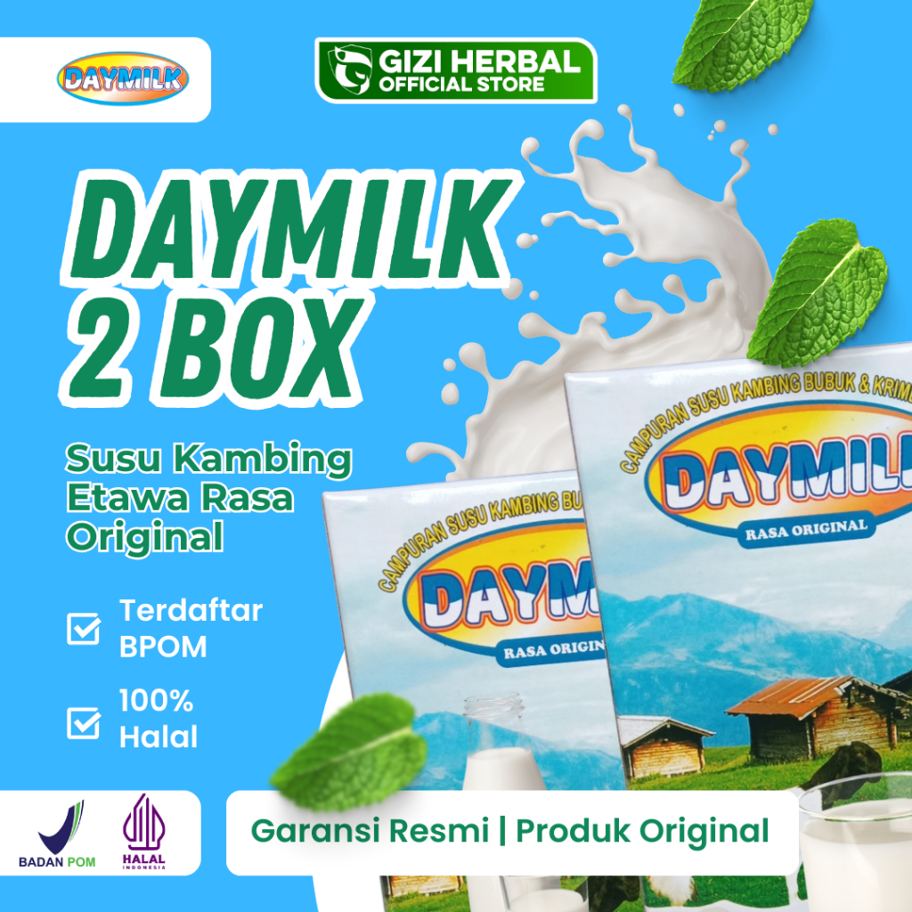 

Day Milk 2 Box Susu Kambing Etawa Premium Daymilk