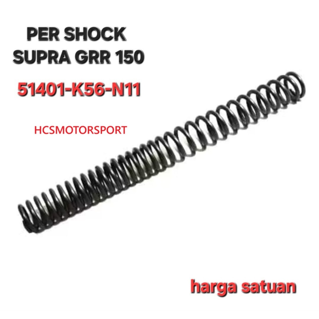 PER SHOCK DEPAN SUPRA GTR 150 ORIGINAL ASLI ORI