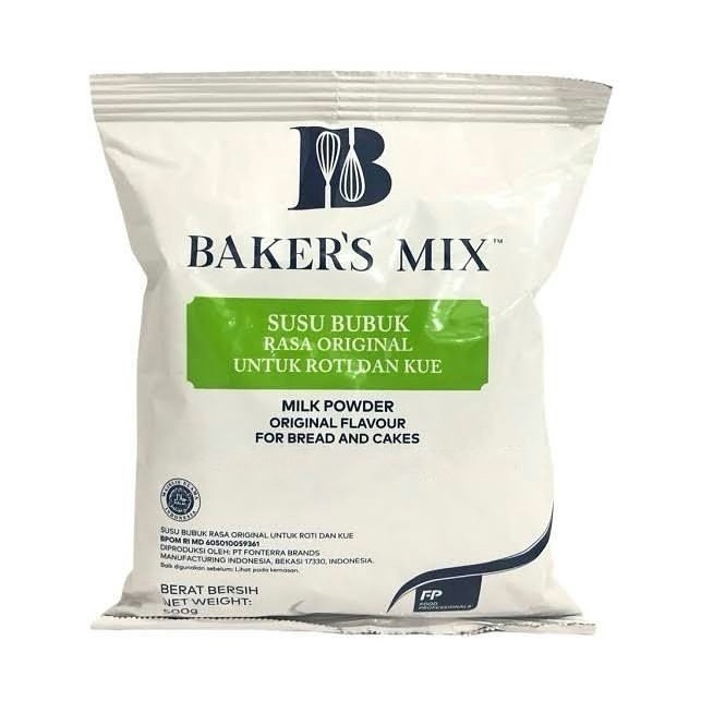 

Baker's Mix Susu Bubuk Rasa Original untuk Roti dan Kue 500gr