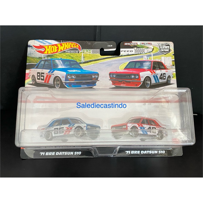 HOT WHEELS BRE DATSUN 510 TWIN PACK