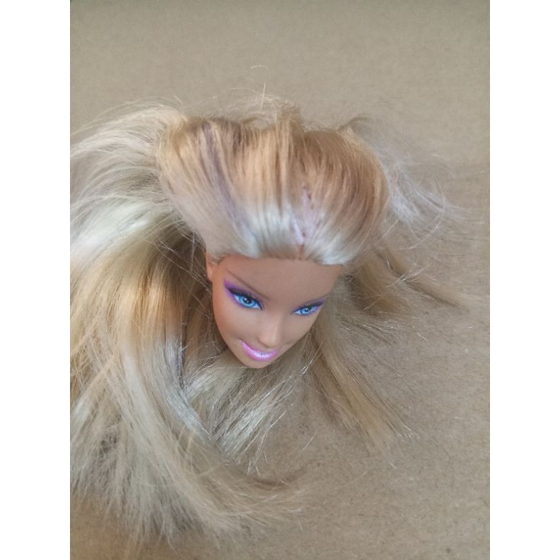 kepala Barbie ORI mattel