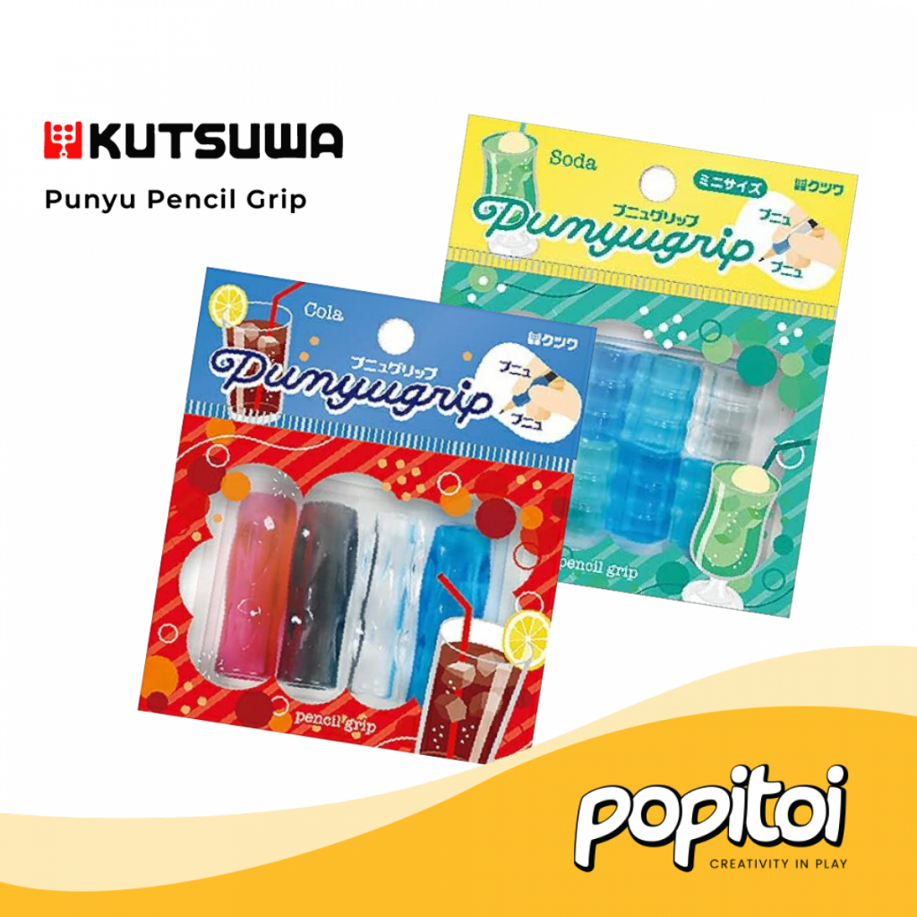 

KUTSUWA Punyu Pencil Pen Grip Silicone Anti Slip Pulpen Pensil Silikon Selip