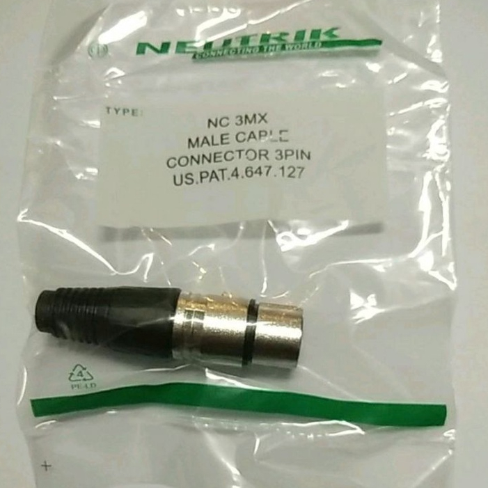 JACK CANON CEWE NEUTRIK JAK XLR FEMALE NEUTRIK