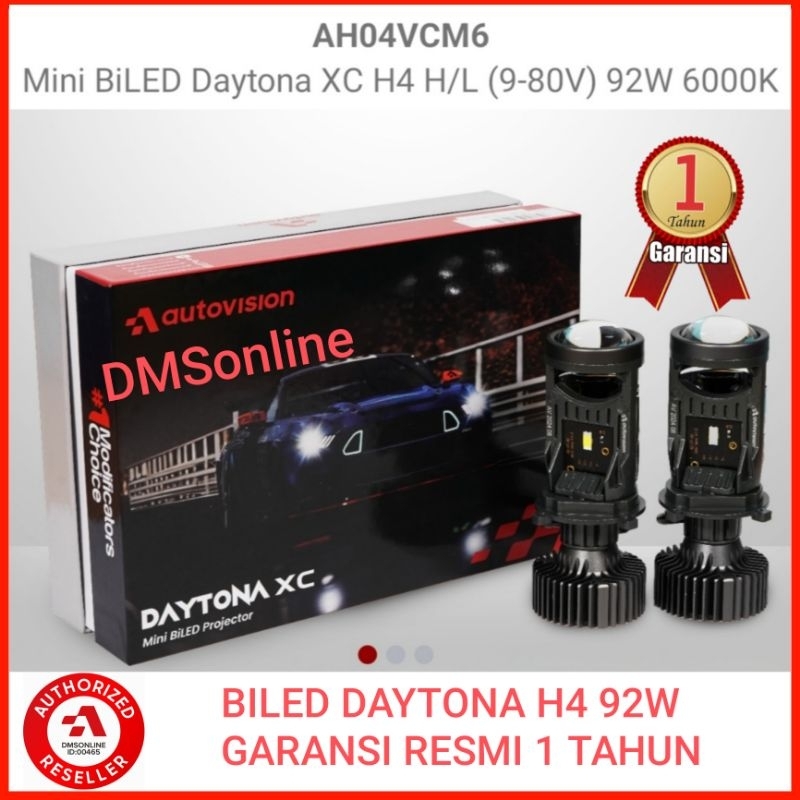 Biled H4 Daytona Xc Led H4 Putih Autovision Garansi 1Th