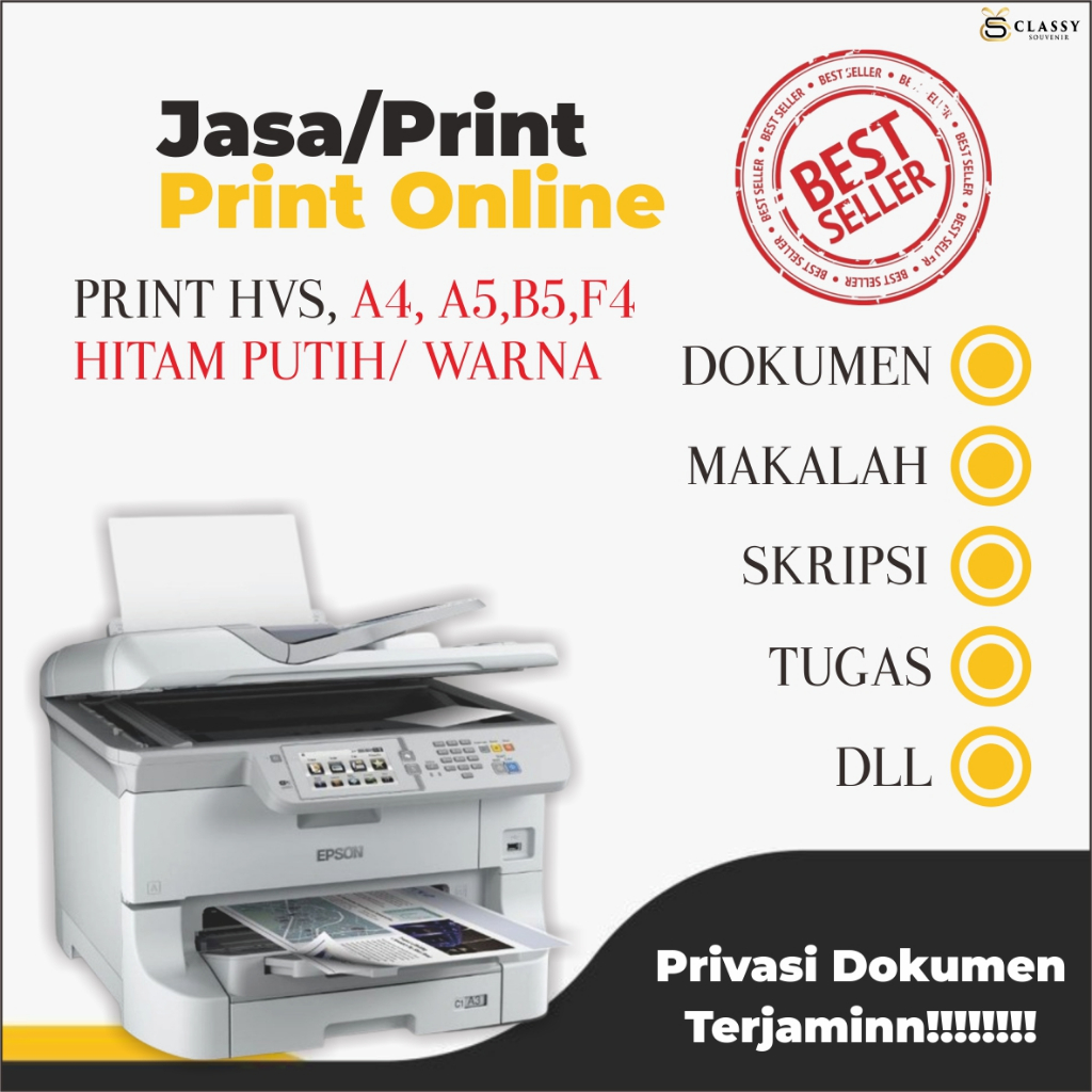 

[UKURAN A3] PRINT CETAK DOKUMEN BW/ BERWARNA - DOKUMEN MAKALAH, PROPOSAL, SKRIPSI, TESIS, JURNAL, DLL