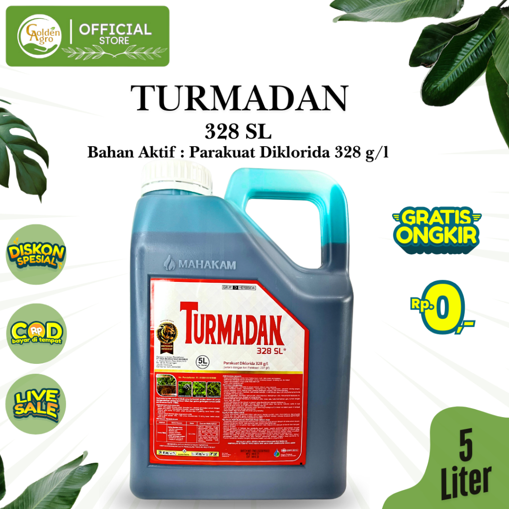 HERBISIDA TURMADAN 328SL SL 5LT LT LITER