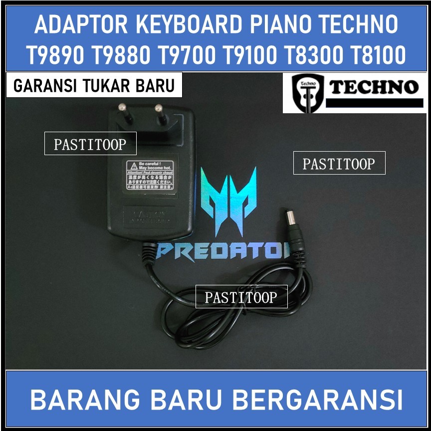 Adaptor keyboard piano Techno T9800 T9900 T9700 T8100 T9100 T9880 Series