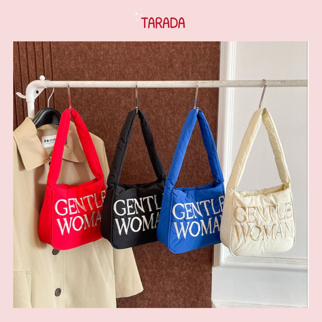 TARADA Sling Bag Wanita BangkokTas Puffy Bag Korea Viral Kualitas Import Korean Stylle