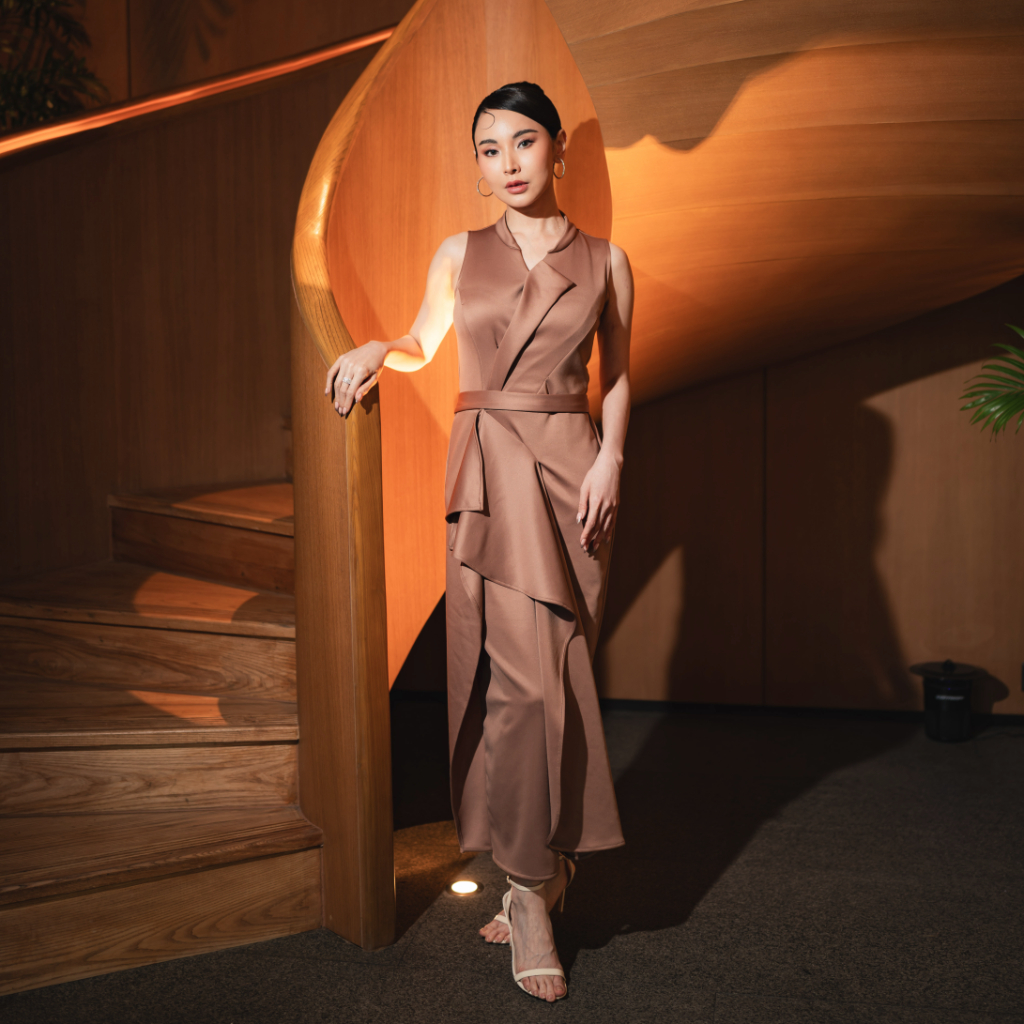 Lea Dress Mocca - Atvezzo Dress