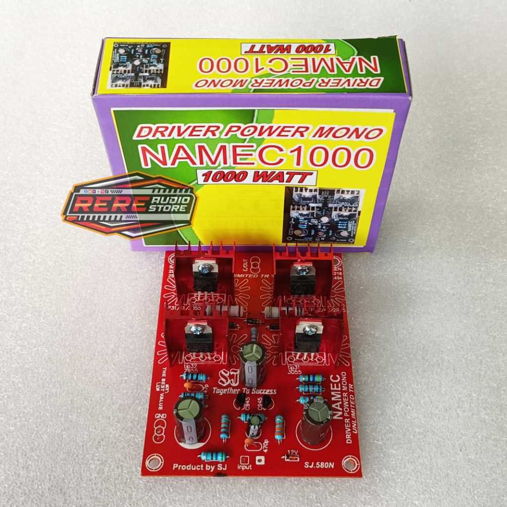 Kit Driver NAMEC C1000 1000 watt Mono Power Amplifier