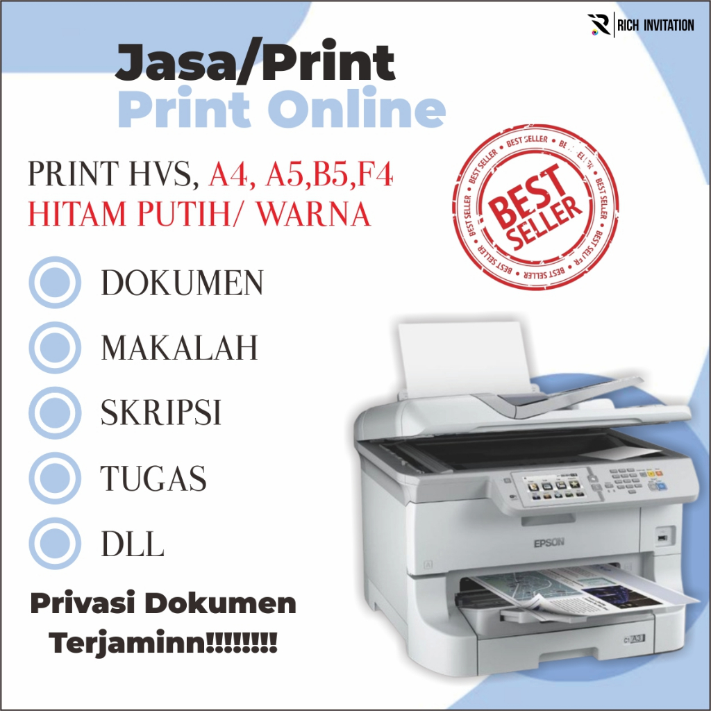 

PRINT CETAK DOKUMEN BW/ BERWARNA - DOKUMEN MAKALAH, PROPOSAL, SKRIPSI, TESIS, JURNAL, DLL
