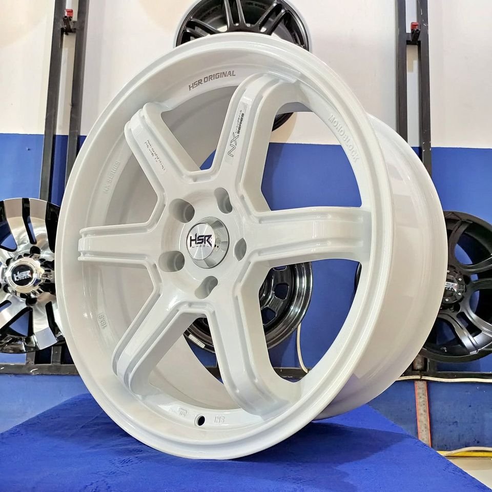 Velg Racing Xpander R18 Putih Velg Racing Hsr Wheel Minas Ring 18 Baut 5