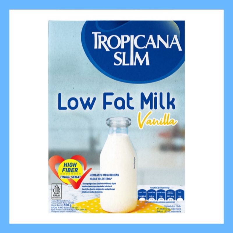 

Tropicana Slim Susu Rendah Lemak Vanilla 500gr