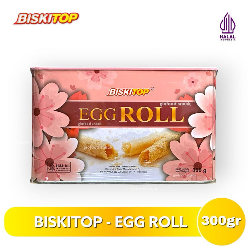 

BISKITOP EGG ROLL 300gr