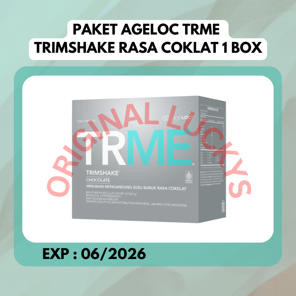 

Susu TR+ME Trim Shake 1 box All Varian EXP 2026