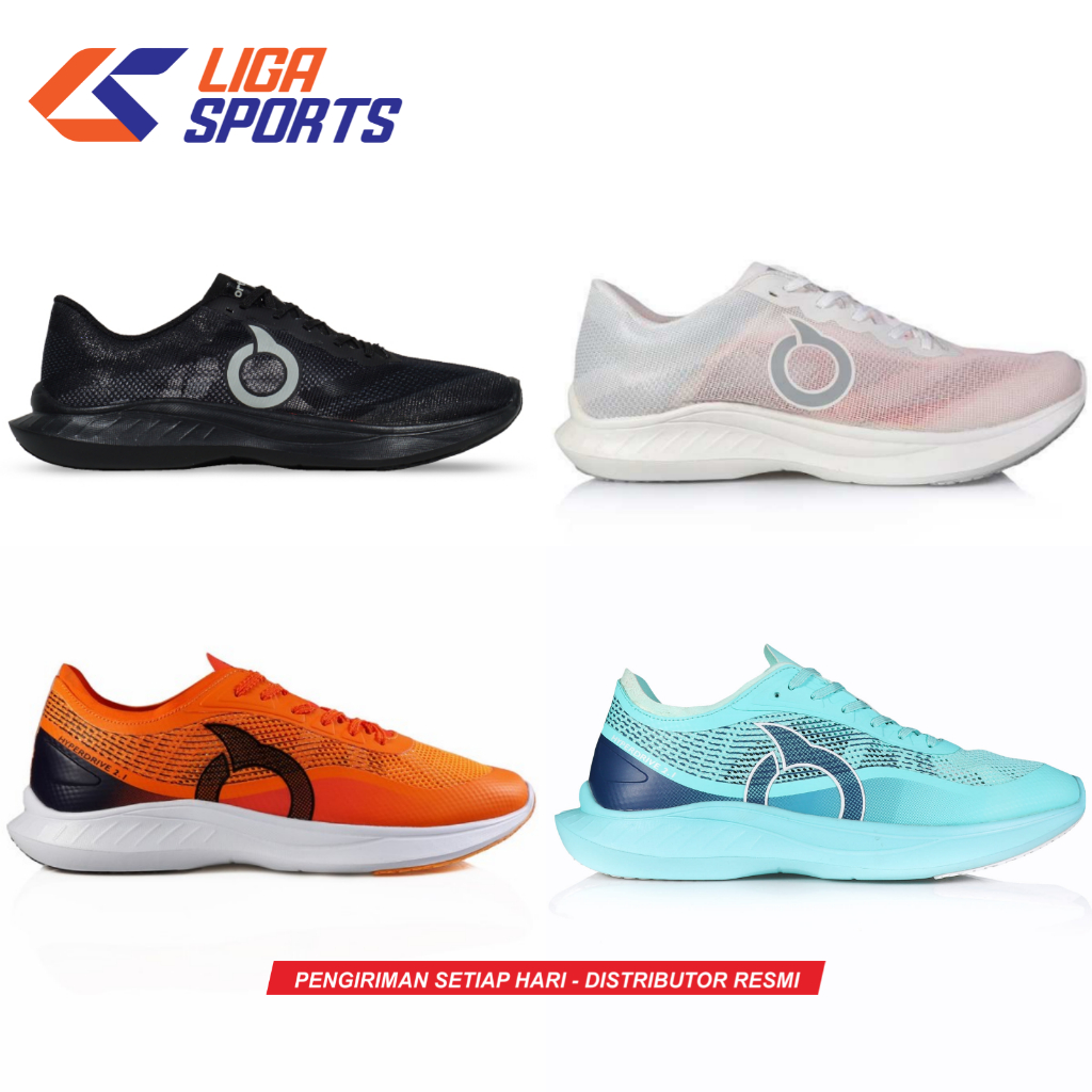 SEPATU RUNNING LARI ORTUSEIGHT HYPERDRIVE 2.0 2.1 2.2 ORIGINAL