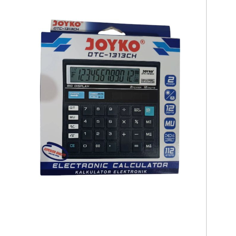 

Kalkulator Elektronik Joyko DTC-1313CH