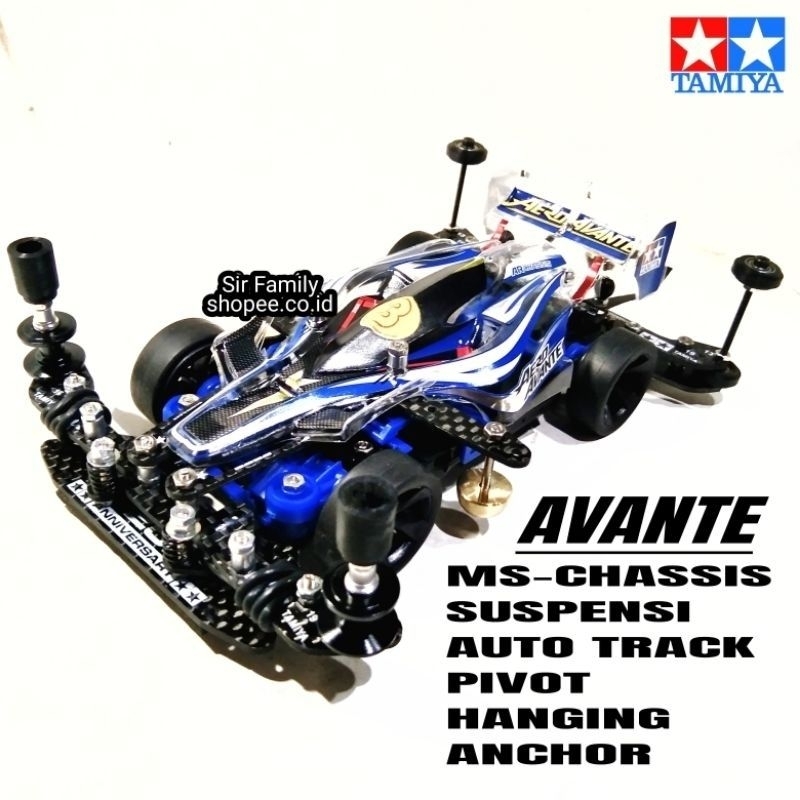 Tamiya STO MS SUSPENSI AT PIVOT HANGING ANCHOR _ Original Tamiya _ Tamiya Mini 4WD sto 50 _ Tamiya j