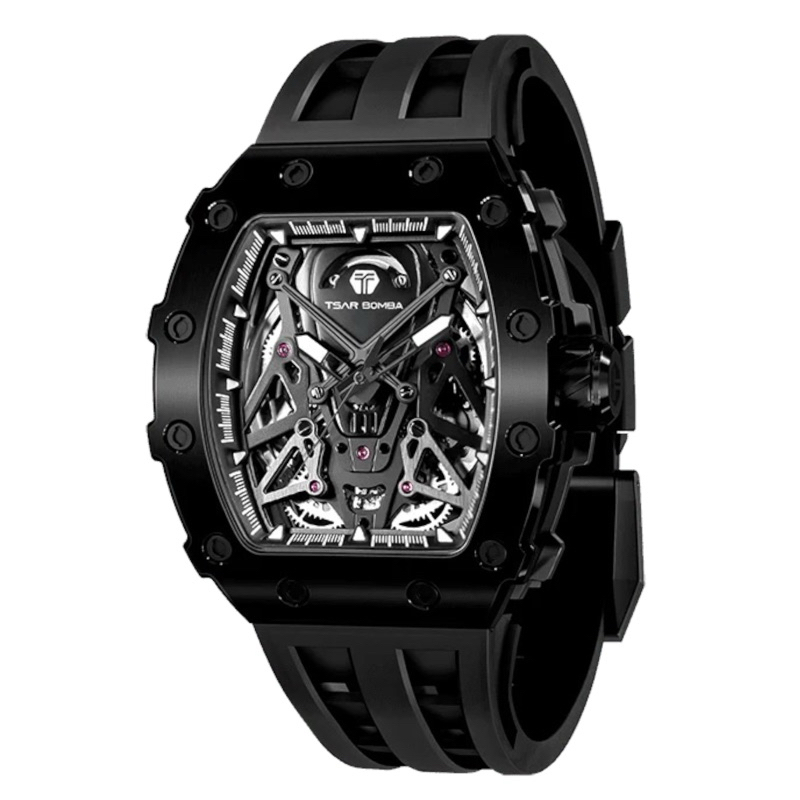 Jam tangan Tsar Bomba TB8207A Black