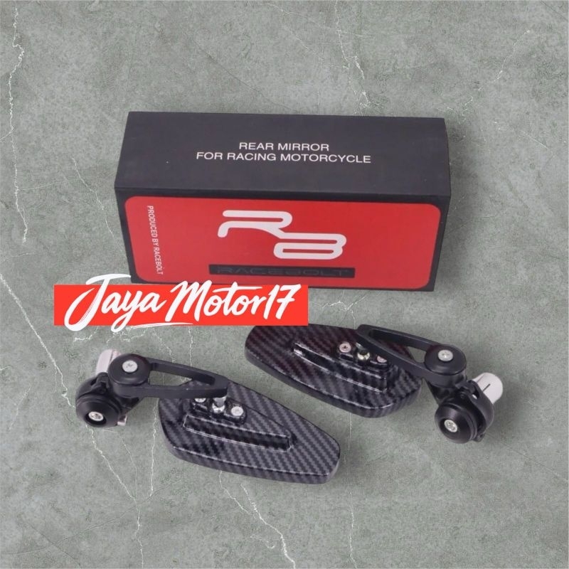 Spion Jalu Oval Carbon Bar End NMAX / AEROX / LEXI / VARIO 160/150/125/110 / BEAT / PCX / ADV -MK mo